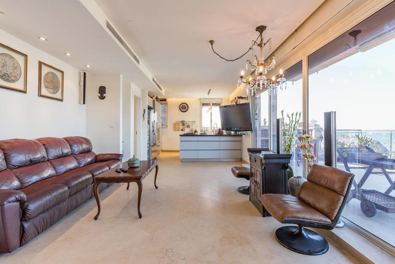 Jaffa Family Penthouse, Sea Front , 3Br, 2Ba, Apartment เทลอาวีฟ ภายนอก รูปภาพ